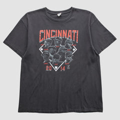 Cincinnati Reds 2014 T-Shirt - Black - M by Fanatics Real Vintage T-shirts
