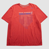 Texas Rangers Nike 2011 T-Shirt - Red - XL by Fanatics Real Vintage T-shirts
