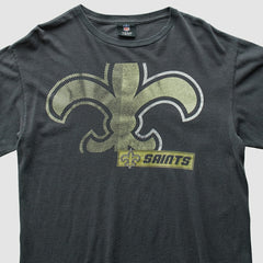 New Orleans Saints NFL 2010s T-Shirt Black Vintage