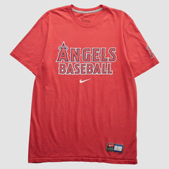 Los Angeles Angels Nike 2010s T-Shirt - Red - M by Fanatics Real Vintage T-shirts