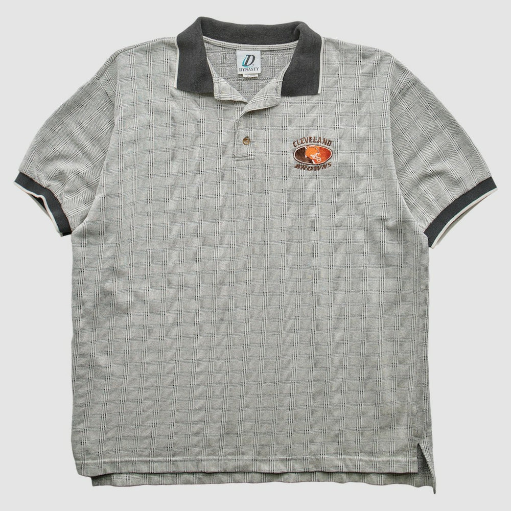 Cleveland Browns Dynasty 2000s Polo Gray Vintage