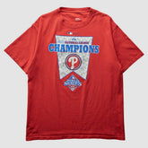 Philadelphia Phillies 2008 T-Shirt - Red - M by Fanatics Real Vintage T-shirts