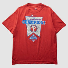 Philadelphia Phillies 2008 T-Shirt - Red - M by Fanatics Real Vintage T-shirts