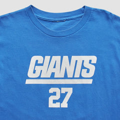 New York Giants 2000s T-Shirt Blue Vintage