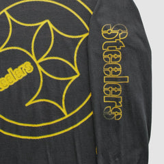 Pittsburgh Steelers Reebok 2000s T-Shirt Black Vintage