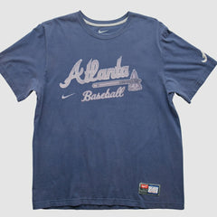 Atlanta Braves Nike 2010s T-Shirt - Blue - M by Fanatics Real Vintage T-shirts