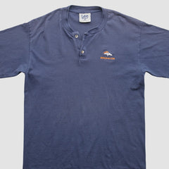 Denver Broncos Lee Apparel 90s T-Shirt Navy Vintage