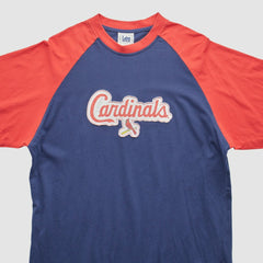 St. Louis Cardinals Lee Apparel 2000s T-Shirt - Navy - XL by Fanatics Real Vintage T-shirts