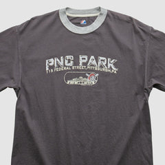Pittsburgh Pirates Majestic 2008 T-Shirt - Gray - L by Fanatics Real Vintage T-shirts