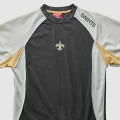 New Orleans Saints 2000s T-Shirt Black Vintage