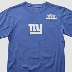 New York Giants Reebok 2010 T-Shirt Blue Vintage