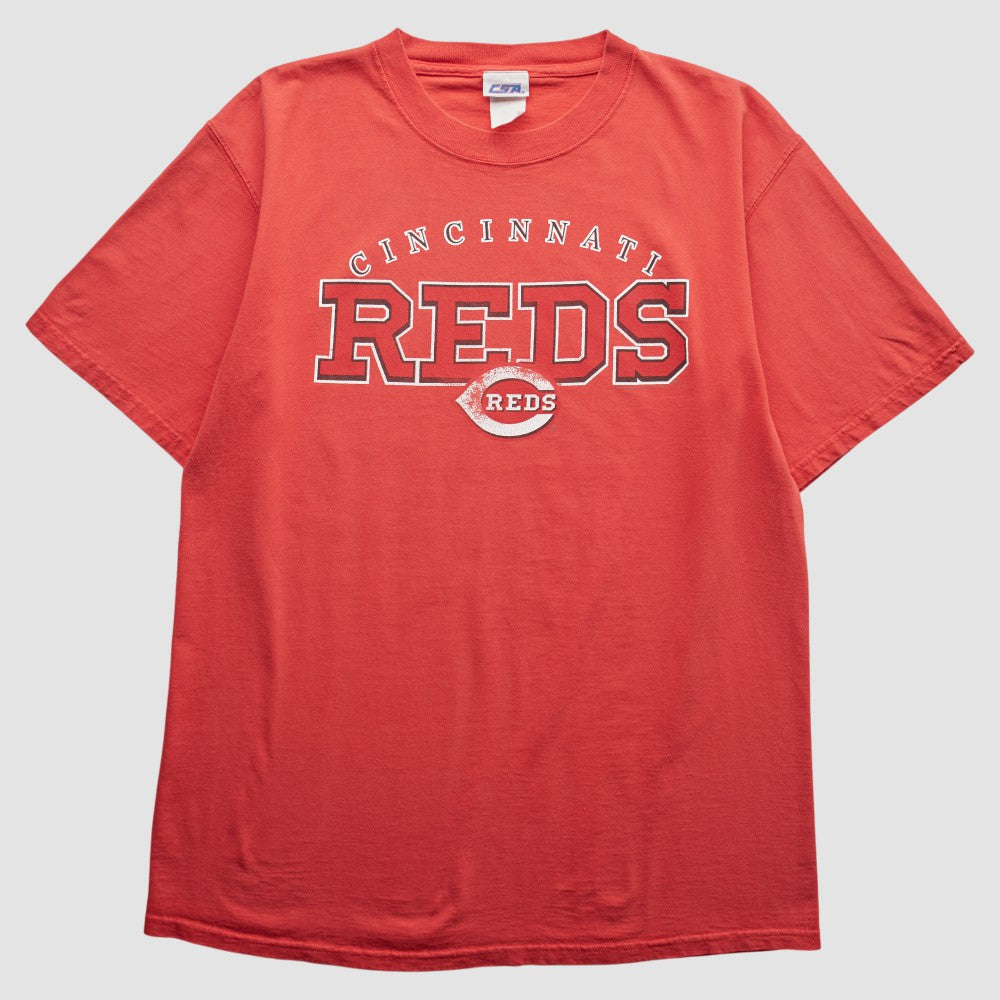Cincinnati Reds CSA 2000s T-Shirt - Red - L by Fanatics Real Vintage T-shirts