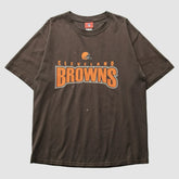 Cleveland Browns NFL 2000s T-Shirt Brown Vintage