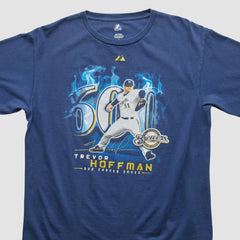 Milwaukee Brewers Majestic 2010 T-Shirt - Blue - M by Fanatics Real Vintage T-shirts