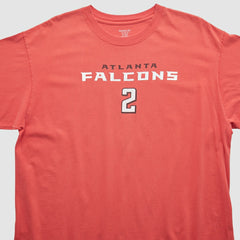 Atlanta Falcons Reebok 2010 T-Shirt Red Vintage