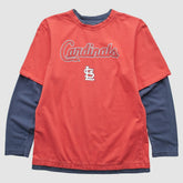 St. Louis Cardinals 2000s T-Shirt - Red - S by Fanatics Real Vintage T-shirts