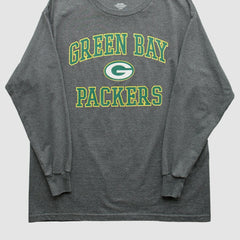 Green Bay Packers 2010s T-Shirt Gray Vintage