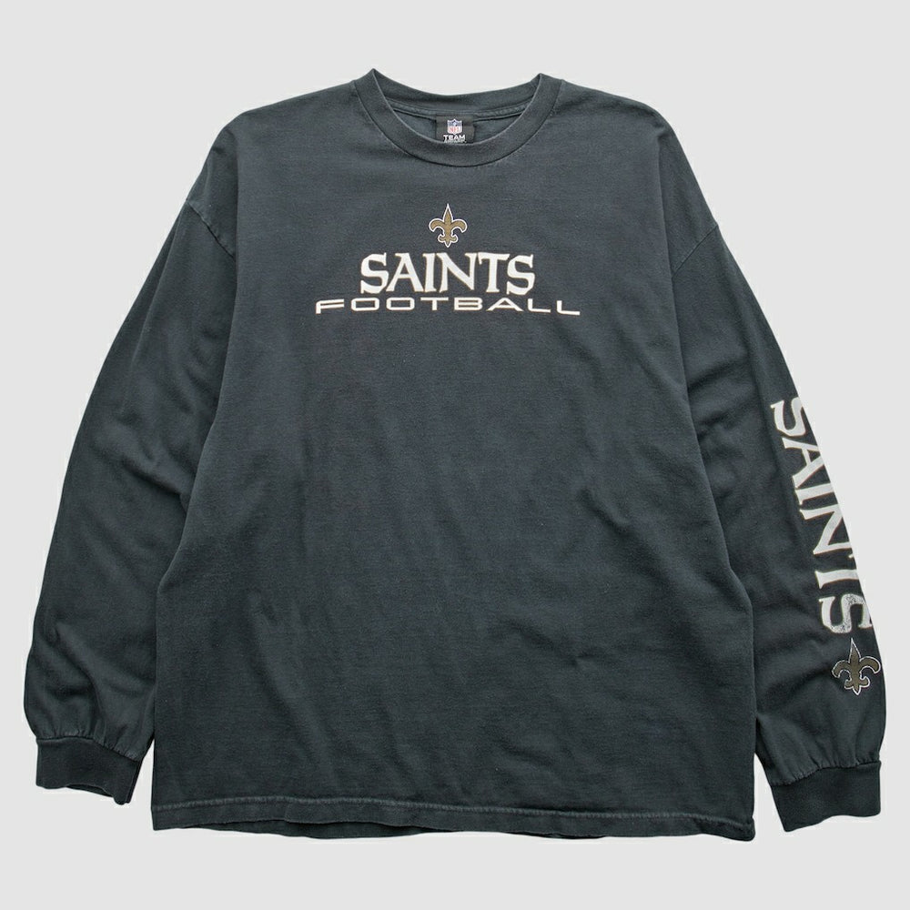 New Orleans Saints 2010s T-Shirt Black Vintage