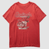 St. Louis Cardinals 80s T-Shirt - Red - XS by Fanatics Real Vintage T-shirts