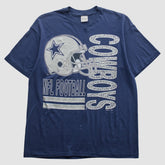 Dallas Cowboys Logo 7 1991 T-Shirt Navy Vintage