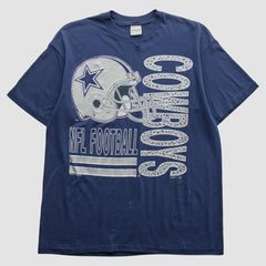 Dallas Cowboys Logo 7 1991 T-Shirt Navy Vintage
