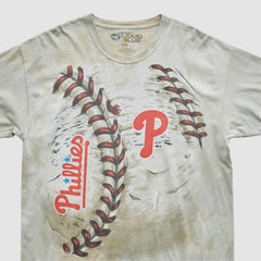 Philadelphia Phillies Liquid Blue 2014 T-Shirt - Beige - 2XL by Fanatics Real Vintage T-shirts