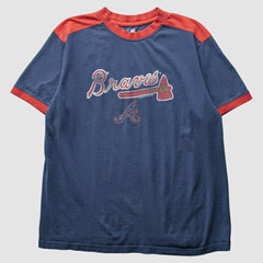 Atlanta Braves 2009 T-Shirt - Navy - M by Fanatics Real Vintage T-shirts