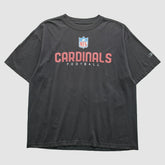 Arizona Cardinals Reebok 2000s T-Shirt Black Vintage
