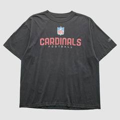 Arizona Cardinals Reebok 2000s T-Shirt Black Vintage