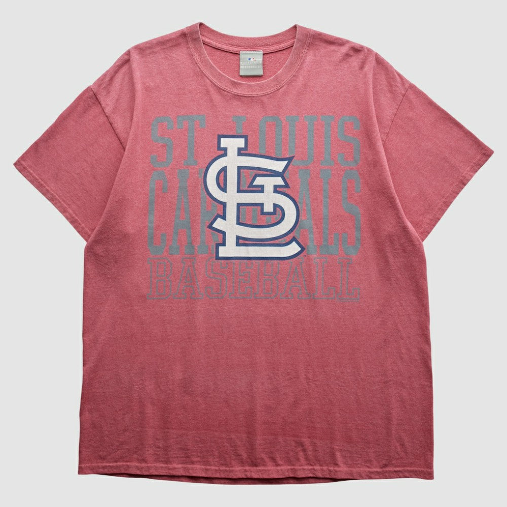 St. Louis Cardinals Genuine Merchandise 2000s T-Shirt - Red - L by Fanatics Real Vintage T-shirts