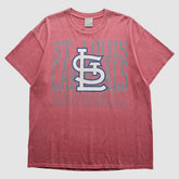 St. Louis Cardinals Genuine Merchandise 2000s T-Shirt - Red - L by Fanatics Real Vintage T-shirts