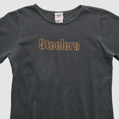 Pittsburgh Steelers NFL 2000s T-Shirt Black Vintage