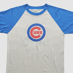 Chicago Cubs 2000s T-Shirt - White - XS by Fanatics Real Vintage T-shirts