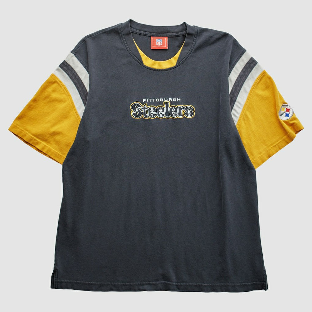Pittsburgh Steelers NFL 2000s T-Shirt Black Vintage