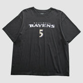 Baltimore Ravens Reebok 2008 T-Shirt Black Vintage