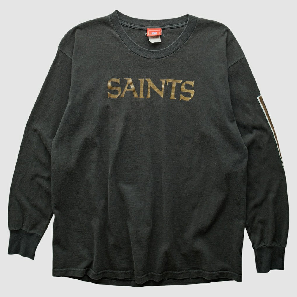 New Orleans Saints NFL 2000s T-Shirt Black Vintage