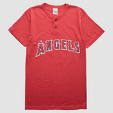 Los Angeles Angels Majestic 90s T-Shirt - Red - S by Fanatics Real Vintage T-shirts