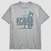 Milwaukee Brewers Majestic 2011 T-Shirt - Gray - S by Fanatics Real Vintage T-shirts