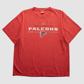 Atlanta Falcons NFL 2000s T-Shirt Red Vintage