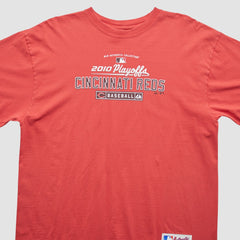 Cincinnati Reds Majestic 2010 T-Shirt - Red - 2XL by Fanatics Real Vintage T-shirts