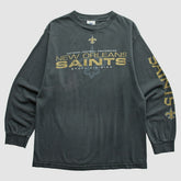 New Orleans Saints NFL 2000s T-Shirt Black Vintage