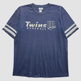 Minnesota Twins CSA 2002 T-Shirt - Blue - M by Fanatics Real Vintage T-shirts