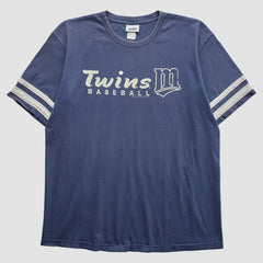 Minnesota Twins CSA 2002 T-Shirt - Blue - M by Fanatics Real Vintage T-shirts