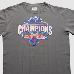 Philadelphia Phillies Majestic 2010 T-Shirt - Gray - XL by Fanatics Real Vintage T-shirts