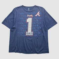 Atlanta Braves 2010s T-Shirt - Blue - 3XL by Fanatics Real Vintage T-shirts