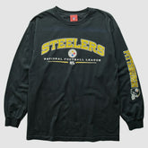 Pittsburgh Steelers NFL 2000s T-Shirt Black Vintage