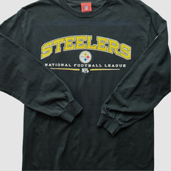 Pittsburgh Steelers NFL 2000s T-Shirt Black Vintage