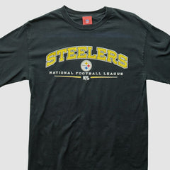 Pittsburgh Steelers NFL 2000s T-Shirt Black Vintage