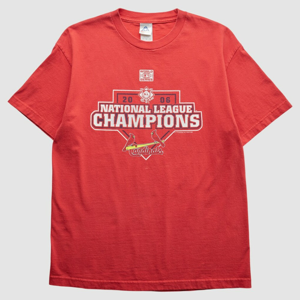 St. Louis Cardinals 2006 T-Shirt - Red - M by Fanatics Real Vintage T-shirts