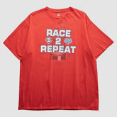 Philadelphia Phillies Majestic 2009 T-Shirt - Red - L by Fanatics Real Vintage T-shirts